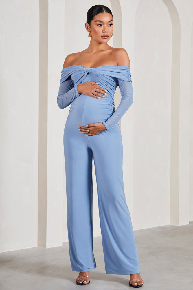Maternity Chudi Adjustable Navy Blue