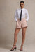Cambridge | Pink Boucle Tailored Shorts