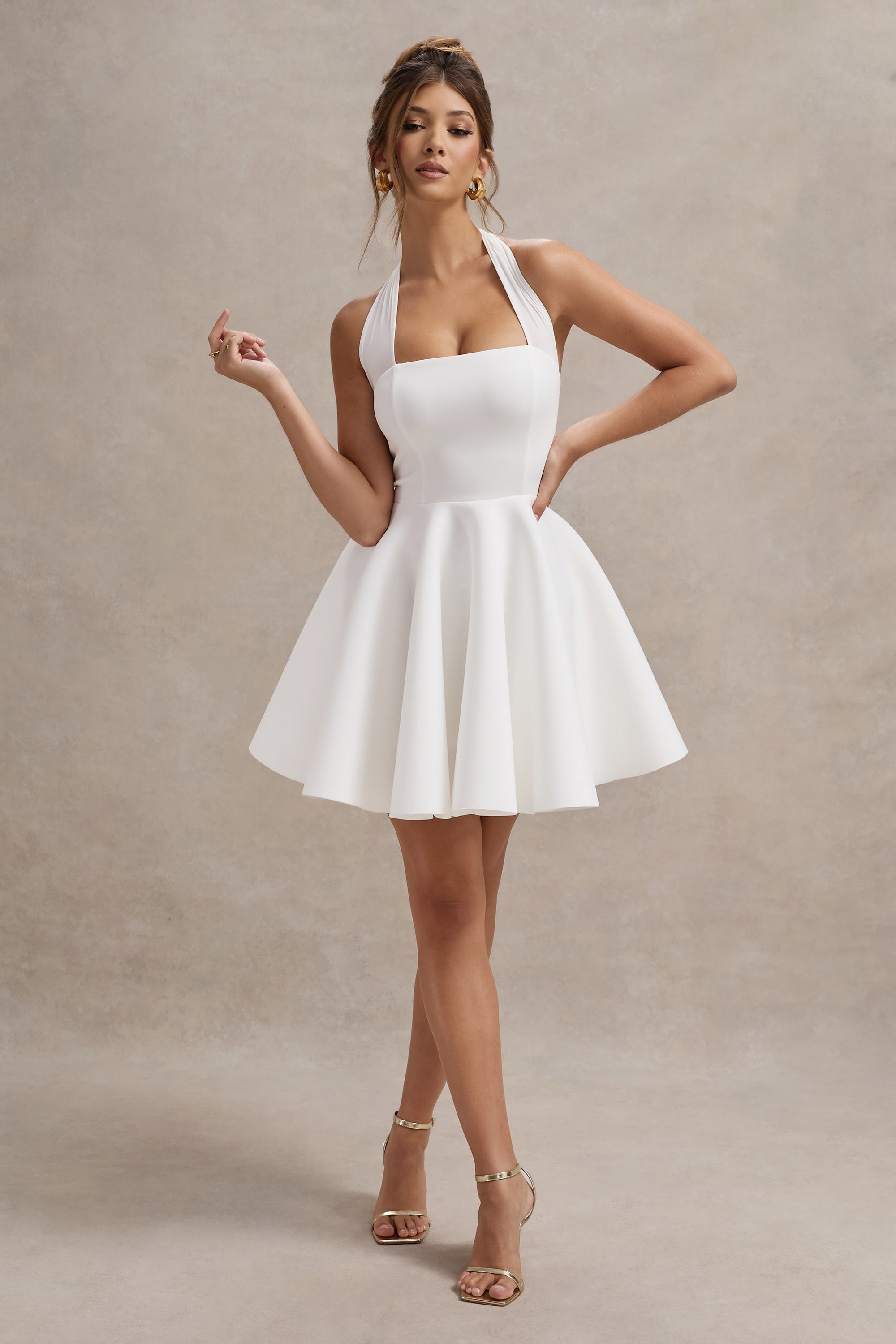 WB_HR_CL135085005-PeggyWhiteHalter-NeckSkaterMiniDress2
