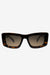 Marsha | Otra Tortoiseshell Thick Cat-Eye Brown Tinted Sunglasses