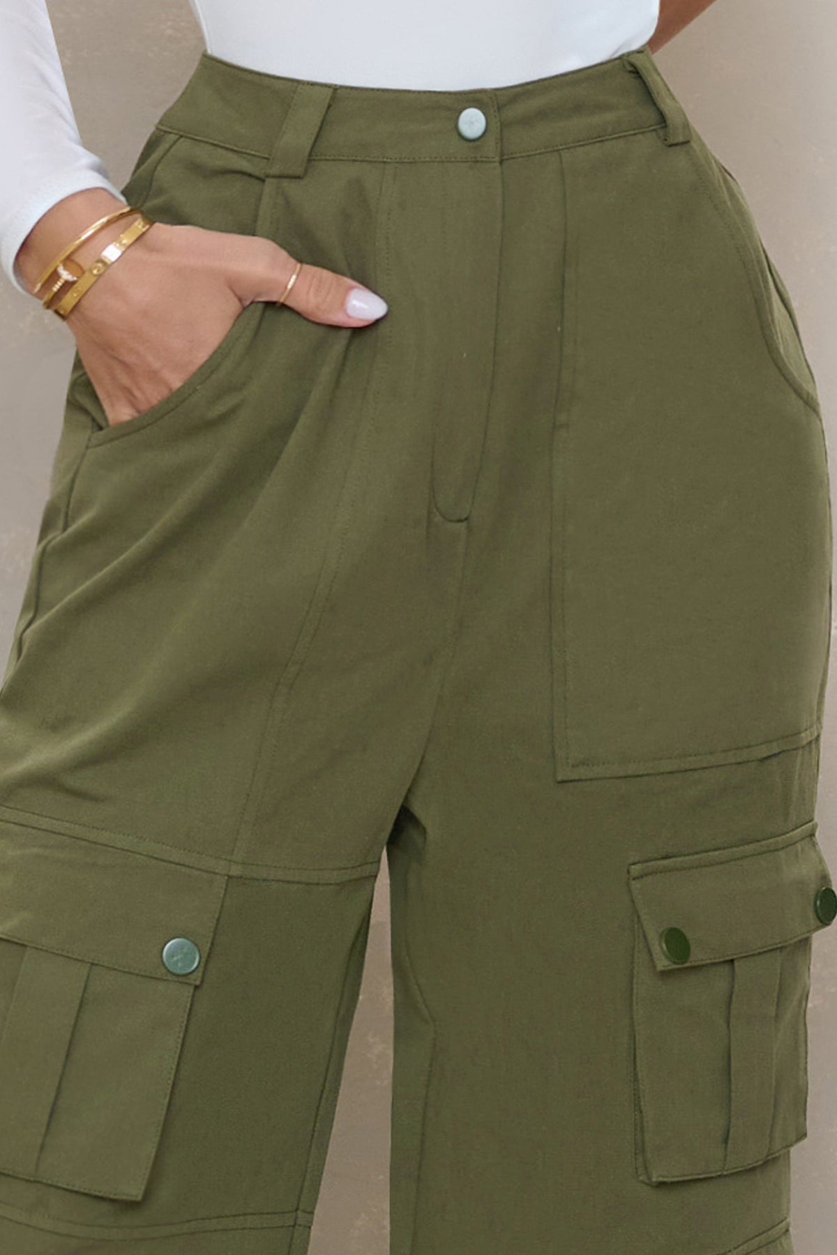 Women Wide Leg Cargo Trousers with Pockets Fashion High Waisted Straight  Leg Trouser Relaxed Outgoing Pants 2023 Trendy Hiking Holiday Pants UK Size  Army Green  Amazoncouk Fashion