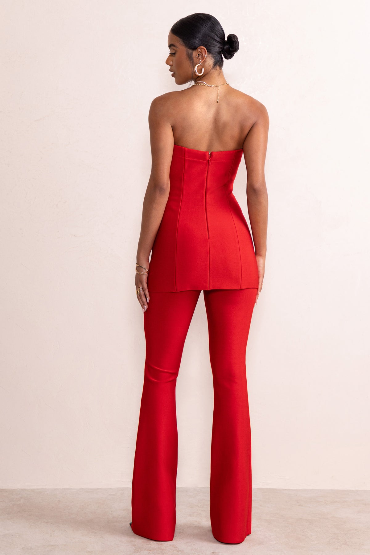 BOOTCUT TROUSERS  Red  ZARA India
