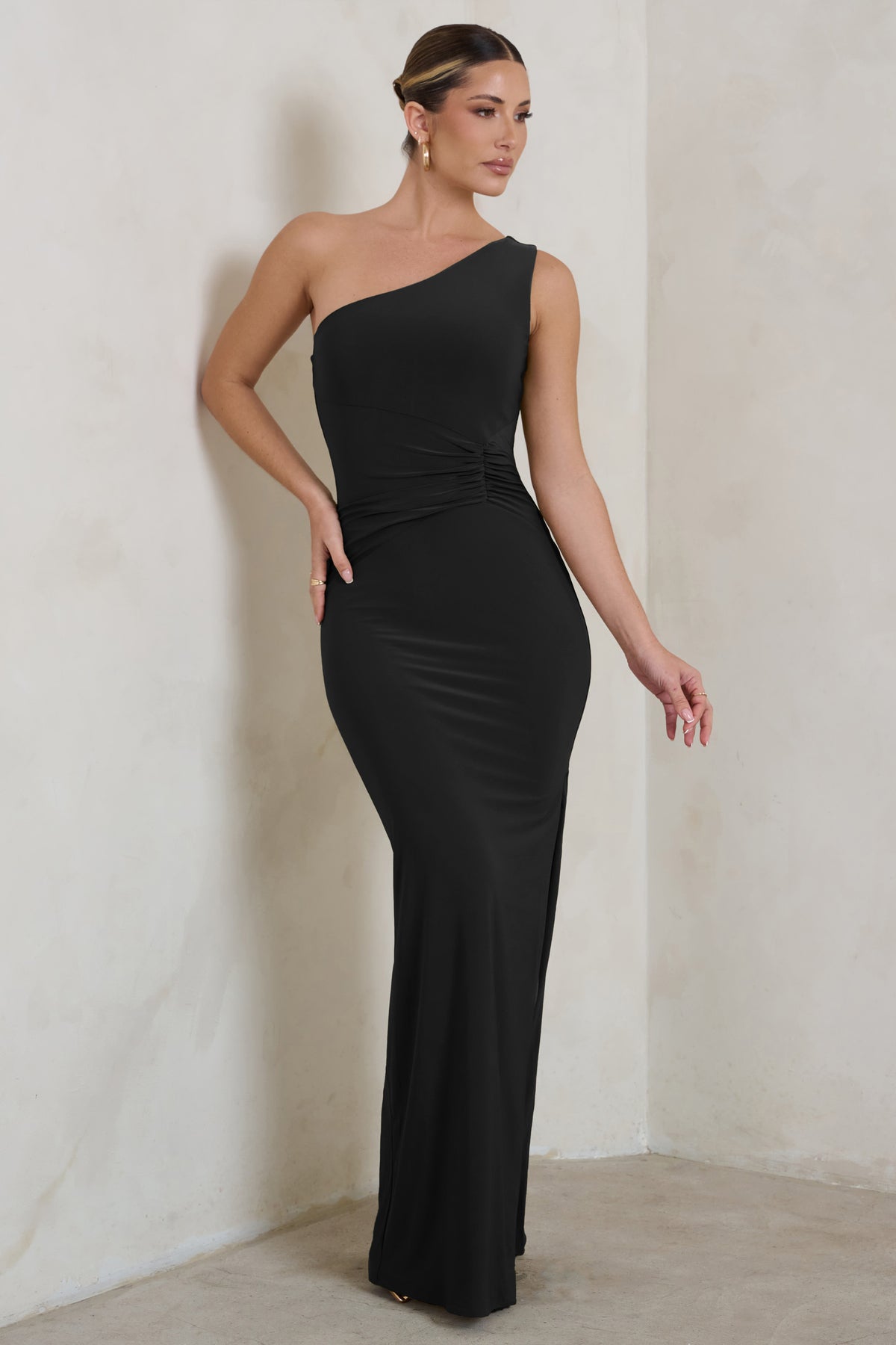 Floor Length Black Formal Dress Evening Prom Gown - TheCelebrityDresses