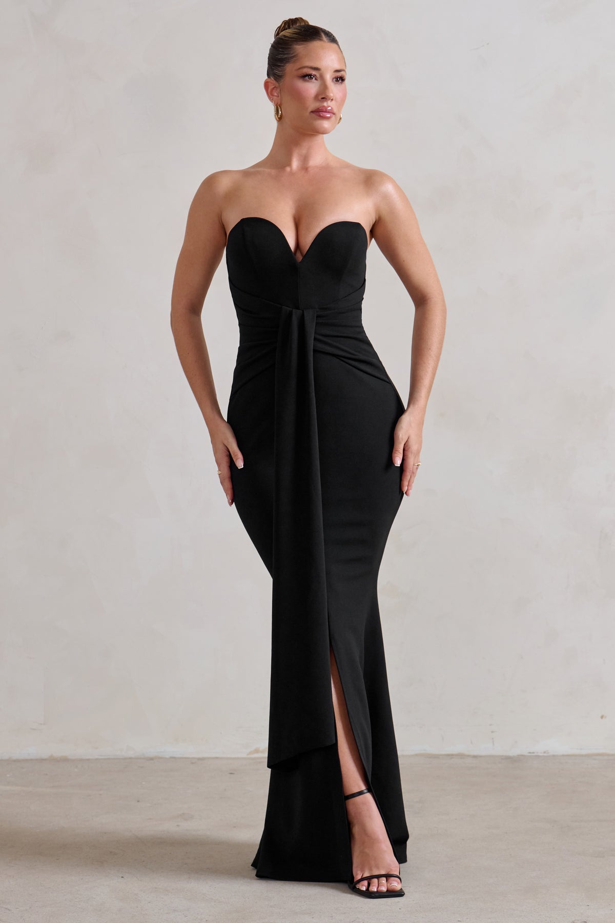 Sweetheart neck maxi dress Clearance